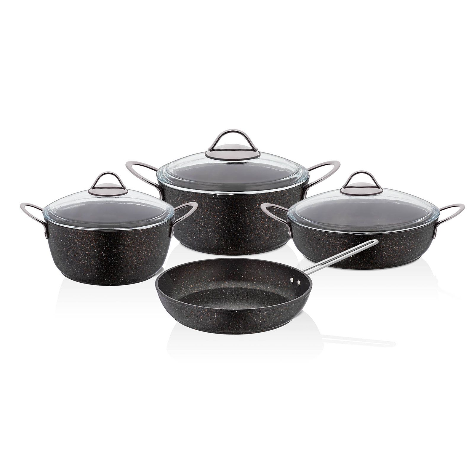 kadoland-Neva Bitter Premium Granit Set - 7 Parca - N2656