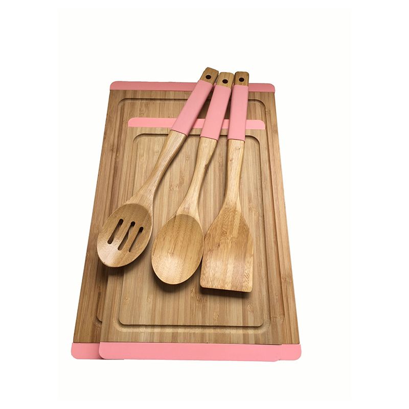 kadoland-neva-pembe-Sweet Bambu Mutfak Seti - N2326