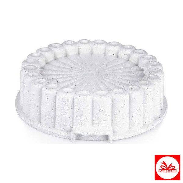 kadoland-eindhoven-acar-flora-28-x-7-cm-graniet-taart-cakevorm-wit-11735