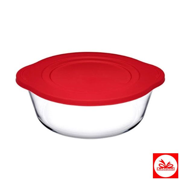 kadoland-eindhoven-pasabahce-borcam-ronde-pot-met-rood-deksel-1450-cc-pb59123