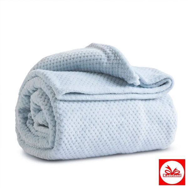 kadoland-eindhoven-pearl-baby-fleece-wellsoft-tek-kisilik-battaniye-mavi-karaca