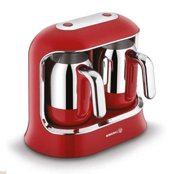 kadoland-eindhoven--69---5.000-Korkmaz-Kahvekolik-Twin-Double-Rood-Chroom-Turkse-koffiemachine-A861